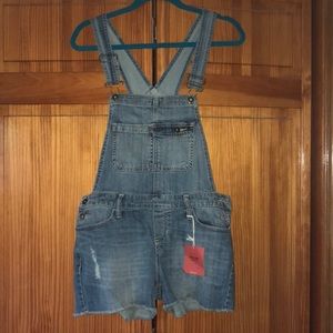 NWT Short Overalls